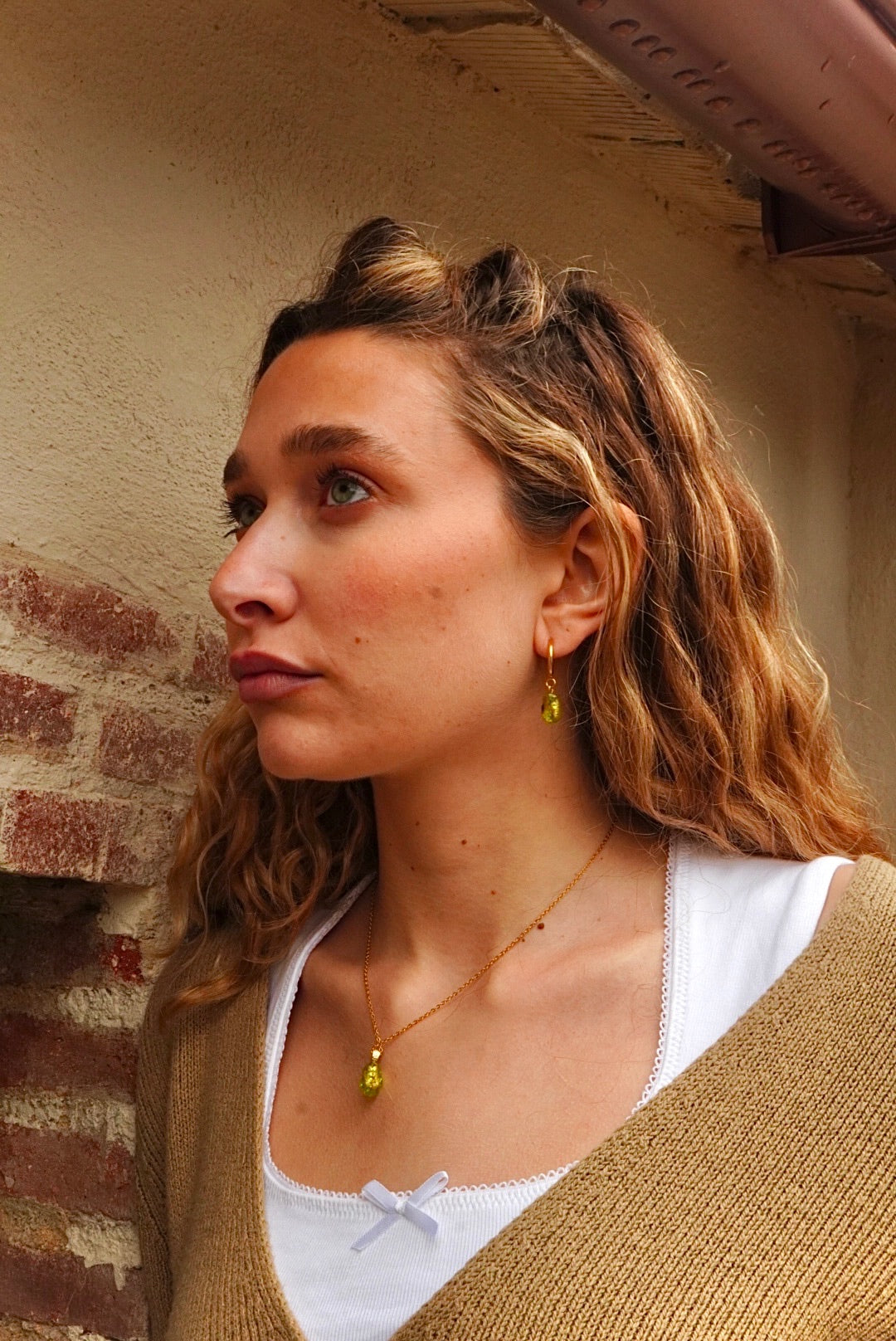 Pendientes Aurora Peridot