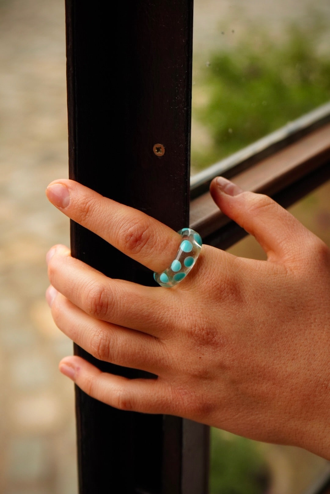 Anillo Topolino Celeste