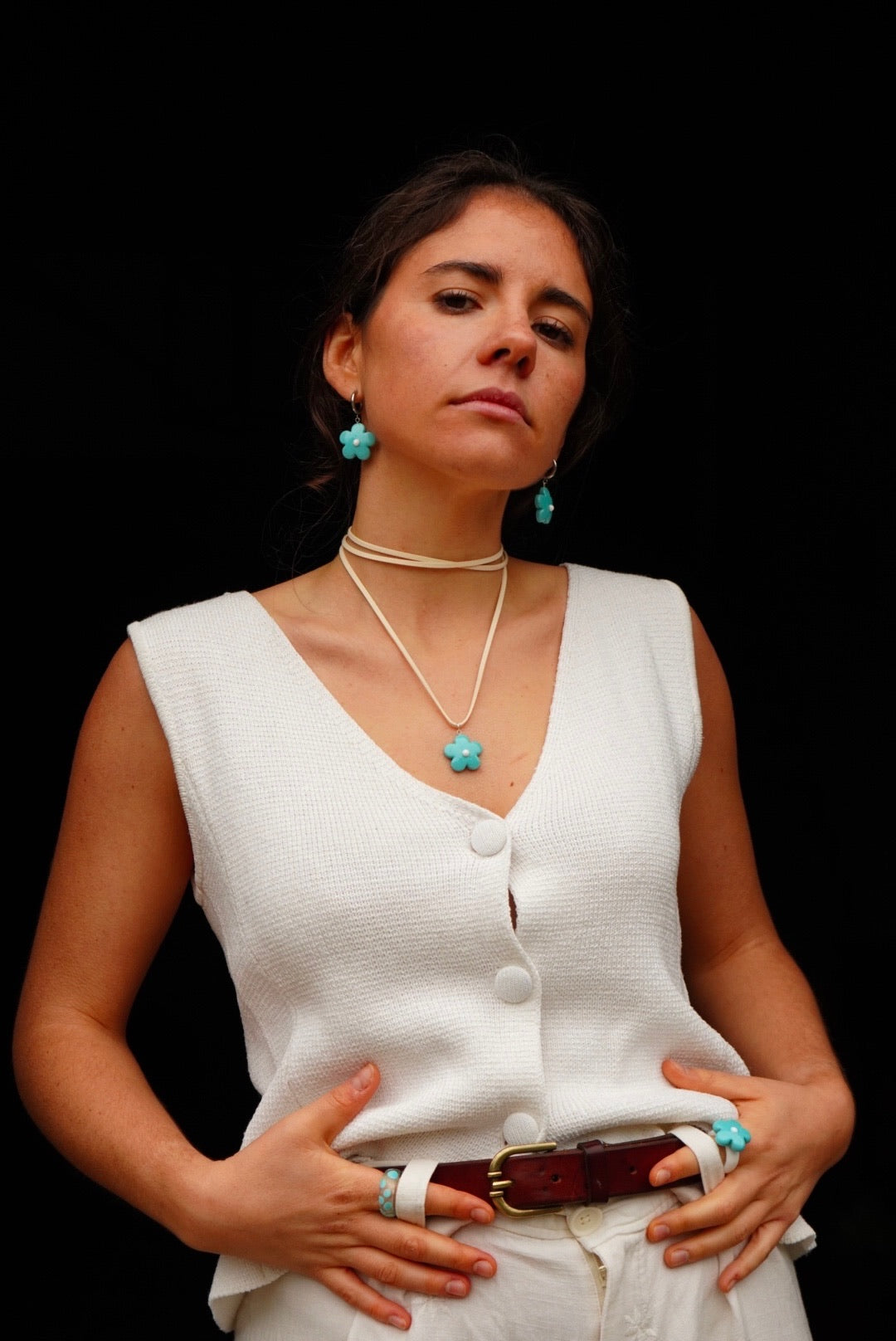 Anillo Fiore Celeste