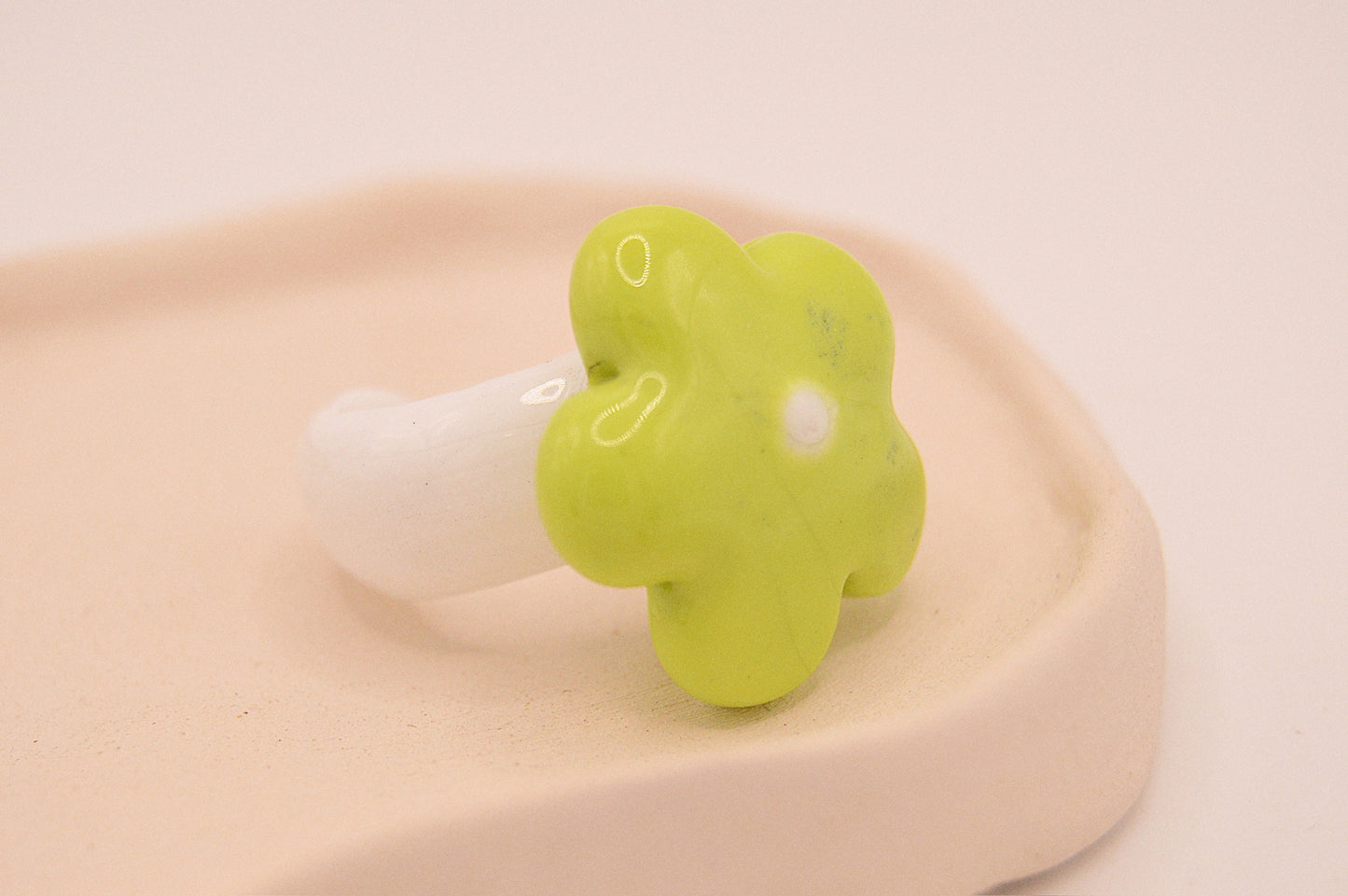 Anillo Fiore Lime