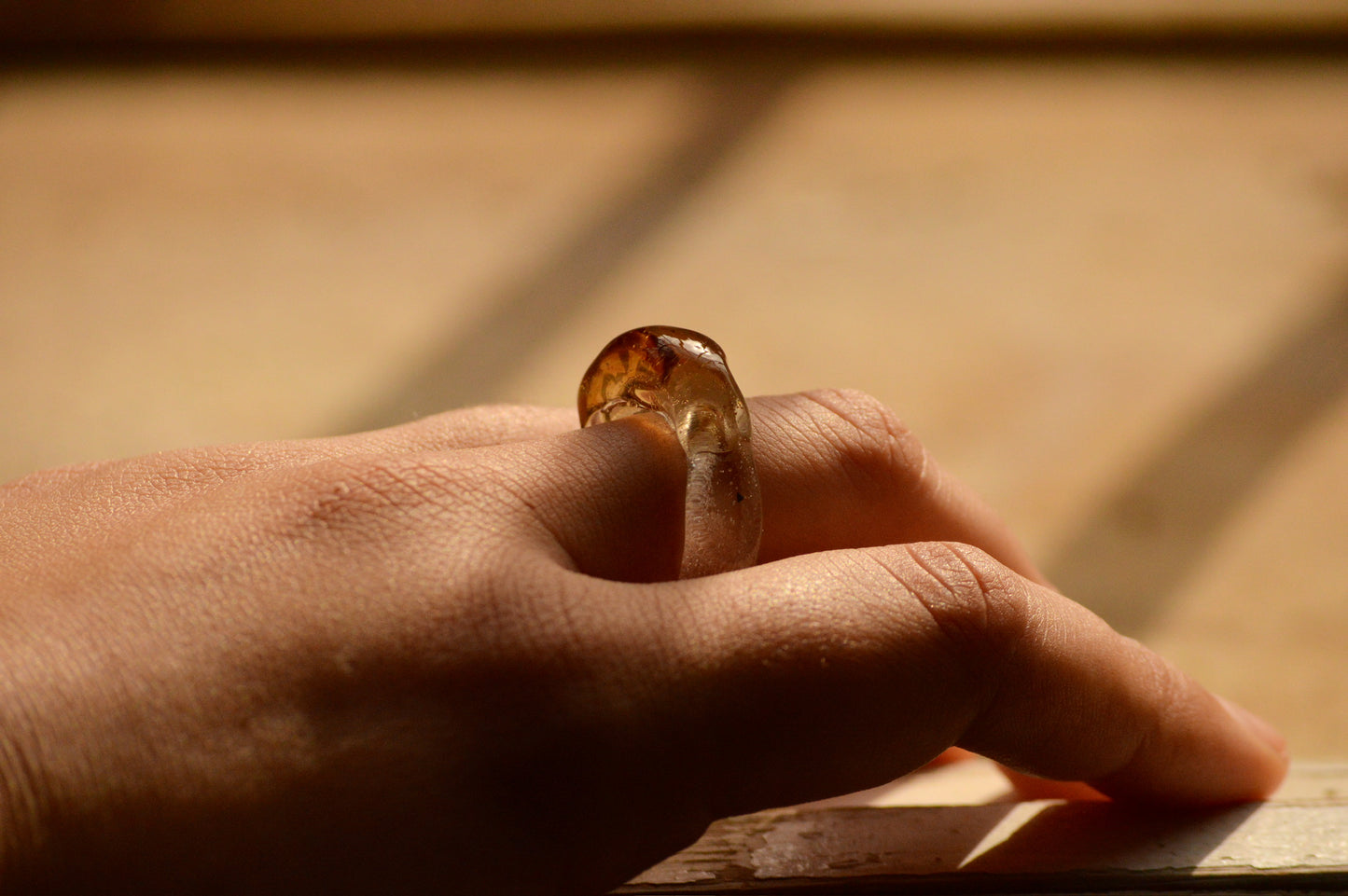 Anillo Cristallo Topazio